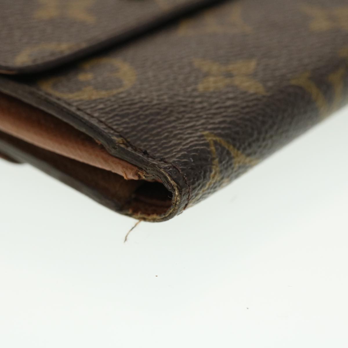 Louis Vuitton  Monogram Portefeuille Elise Wallet M61654 LV Auth 39872