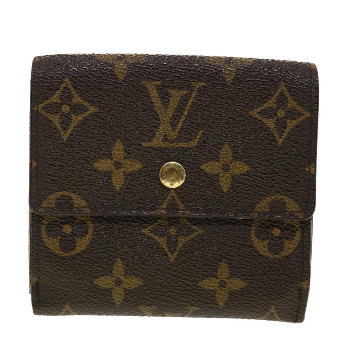 Louis Vuitton  Monogram Portefeuille Elise Wallet M61654 LV Auth 39872