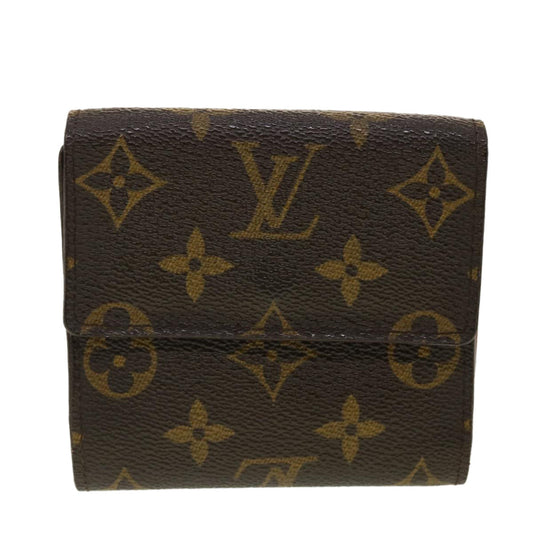 Louis Vuitton  Monogram Portefeuille Elise Wallet M61654 LV Auth 39872