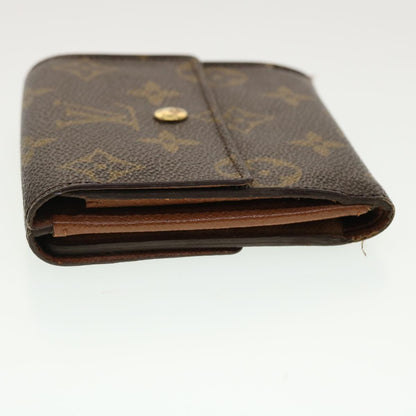 Louis Vuitton  Monogram Portefeuille Elise Wallet M61654 LV Auth 39872