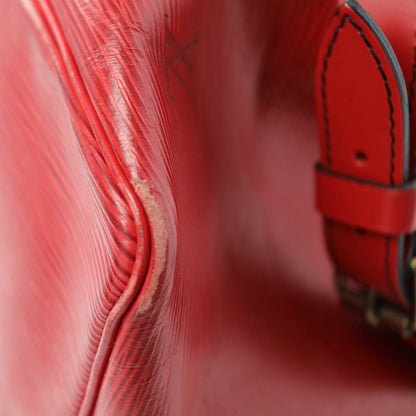 Louis Vuitton  Noe Shoulder Bag in Red Leather