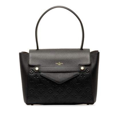 Black Louis Vuitton Monogram Empreinte Trocadero Shoulder Bag