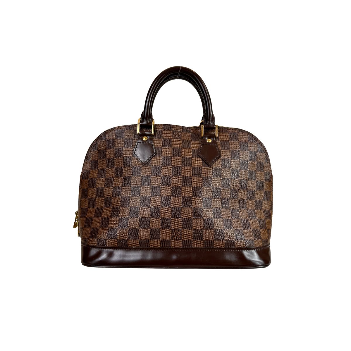 Louis Vuitton Alma Damier Ebène canvas