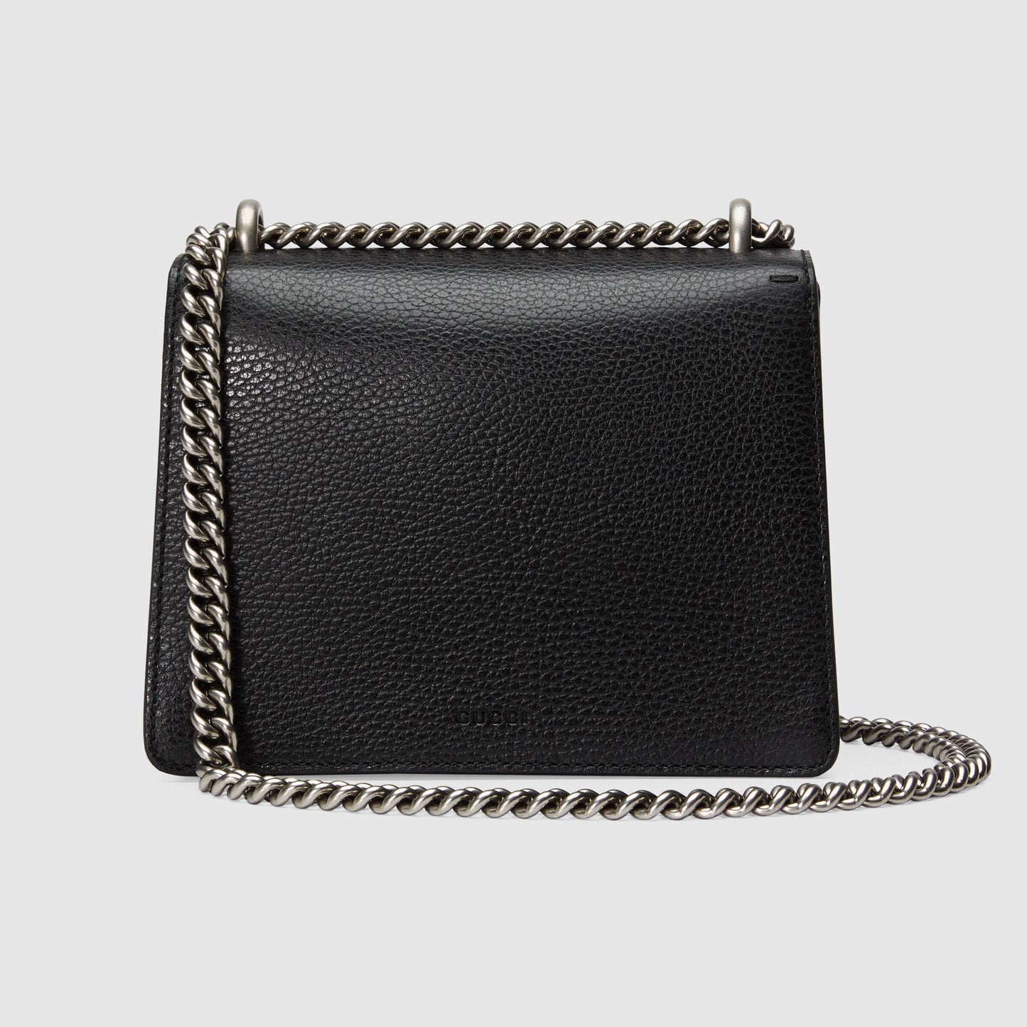 Gucci Dionysus Leather Mini Bag Black