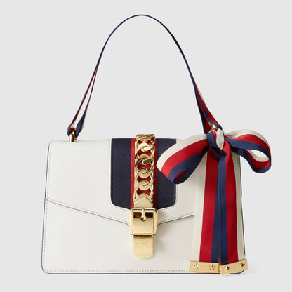 Gucci SyLouis Vuittonie Small Shoulder Bag Off-White