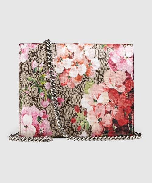 Gucci Dionysus Blooms Print Mini Chain Bag