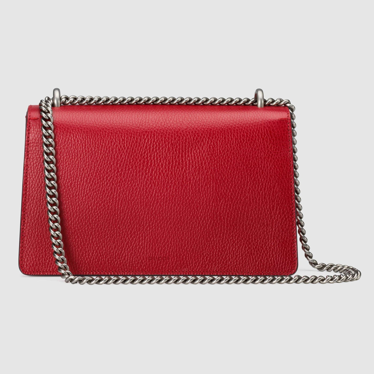 Gucci Dionysus Small Shoulder Bag Hibiscus Red Leather