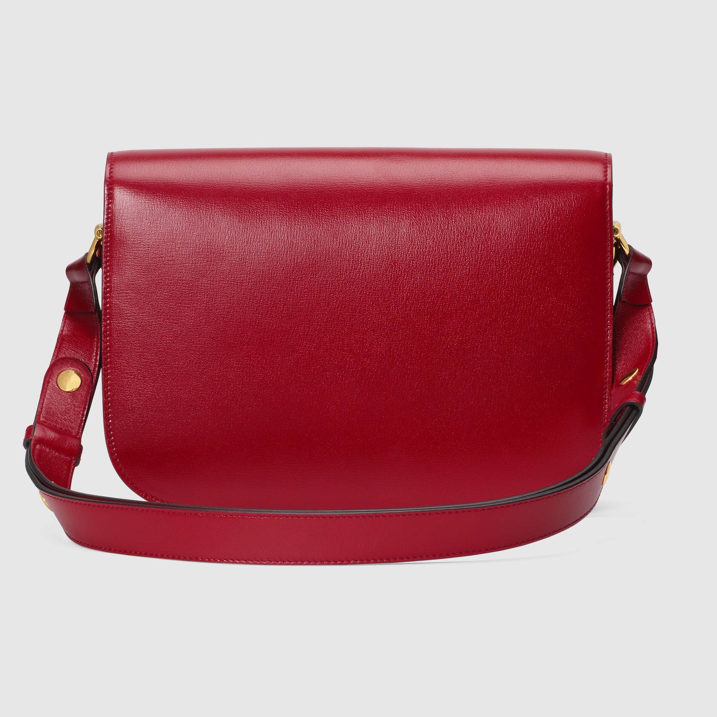 Gucci 1955 Horsebit Shoulder Bag Red