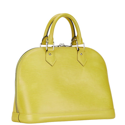 Louis Vuitton Epi Alma PM Handbag M40950 Beastash Yellow Leather  Louis Vuitton