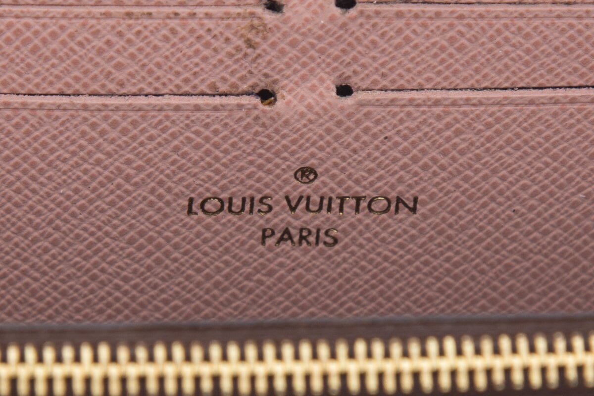 Louis Vuitton Brown & Pink Monogram Wallet