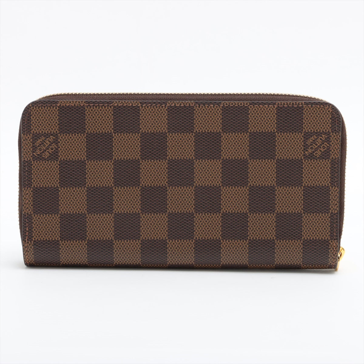 Louis Vuitton Damier Zippy Wallet N41661 Brown Round Zippe Wallet