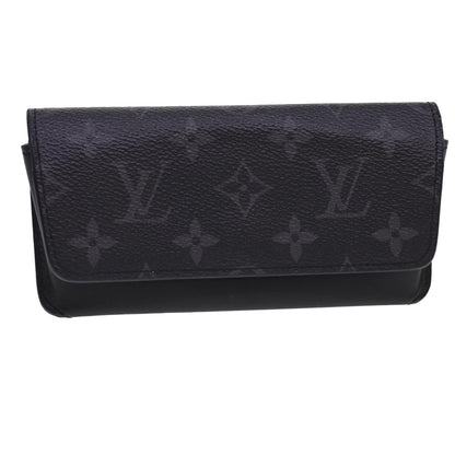 LOUIS VUITTON Eclipse Etui Lunette Woody Glasses Case GI0296 LV Auth 40003