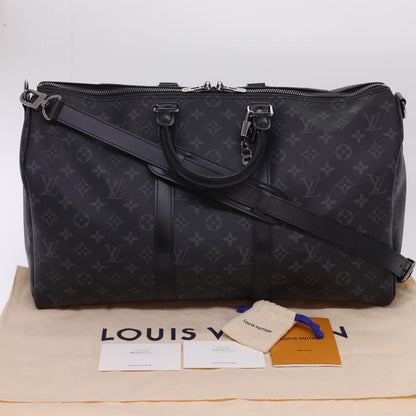 LOUIS VUITTON Eclipse Keepall Bandouliere 45 Boston Bag M43278 LV  40033A