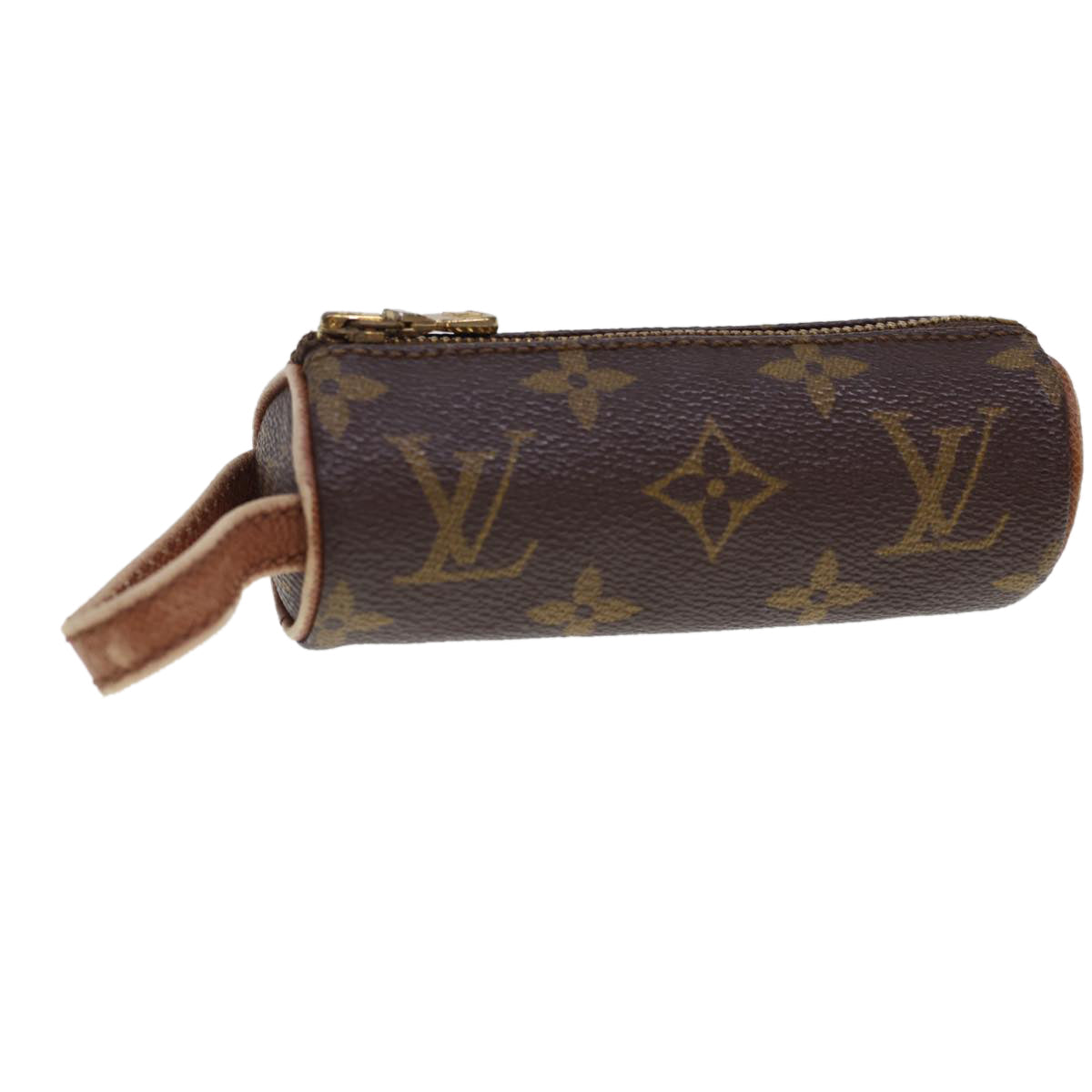 Louis Vuitton  Monogram Etui 3 Ball de Golf Pouch M58249 LV Auth 40118