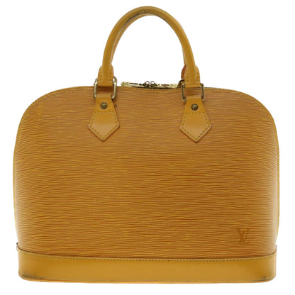 LOUIS VUITTON Epi Alma Hand Bag Tassili Yellow M52149 LV Auth 40263