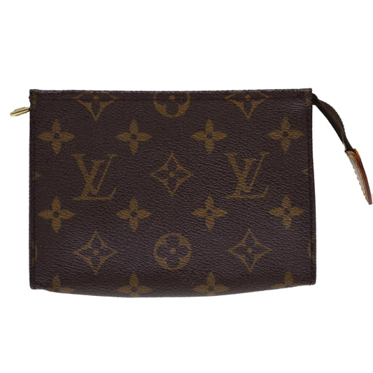 Louis Vuitton  Monogram Poche Toilette 15 Pouch M47546 LV Auth 40511