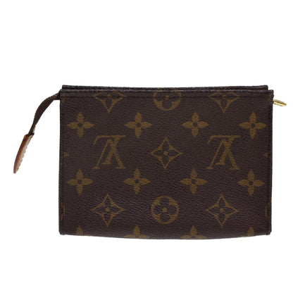 Louis Vuitton  Monogram Poche Toilette 15 Pouch M47546 LV Auth 40511