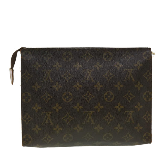 Louis Vuitton  Monogram Poche Toilette 26 Pouch M47542 LV Auth 40575