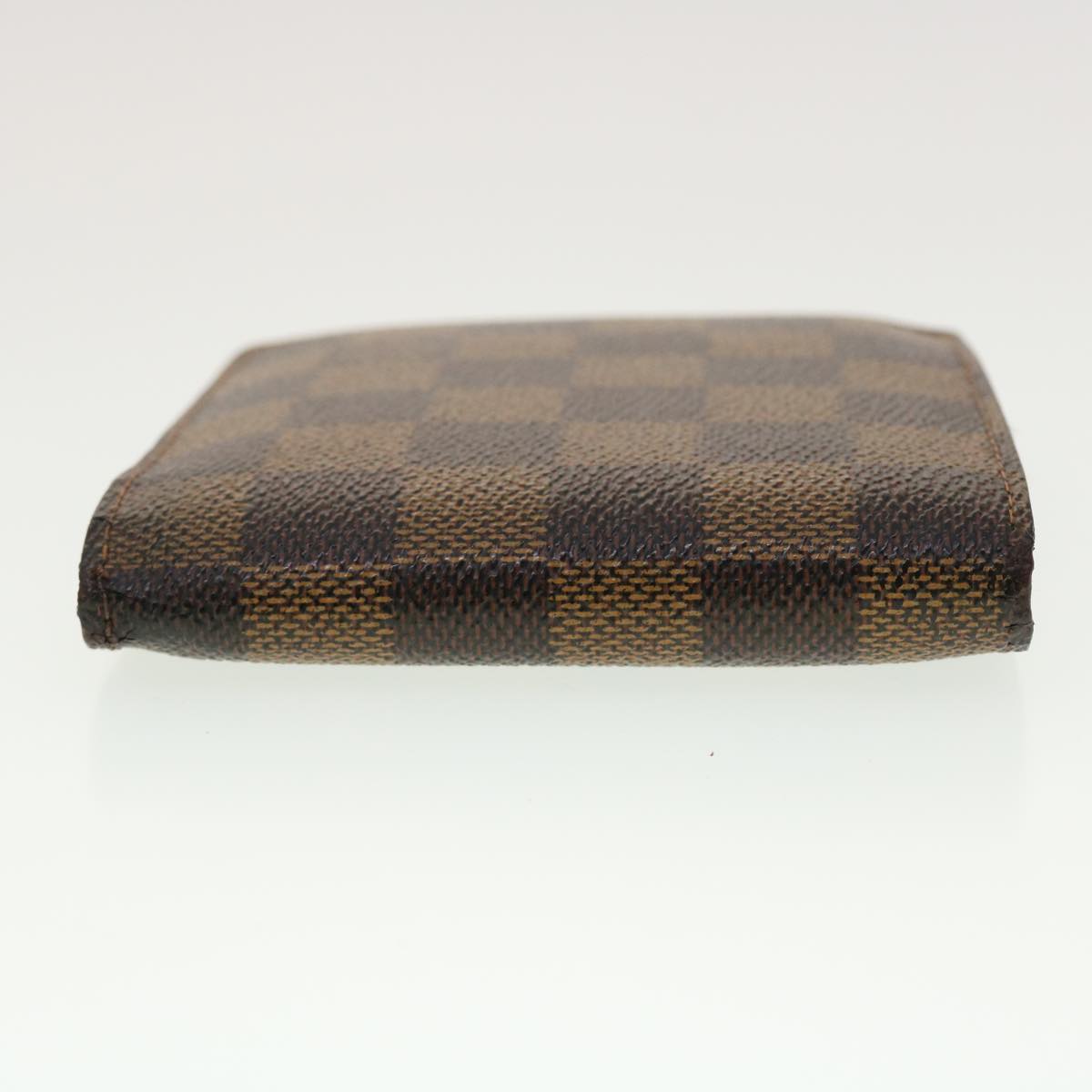 Louis Vuitton  Damier Ebene Portefeuille Marco Bifold Wallet N61675 LV Auth 40636