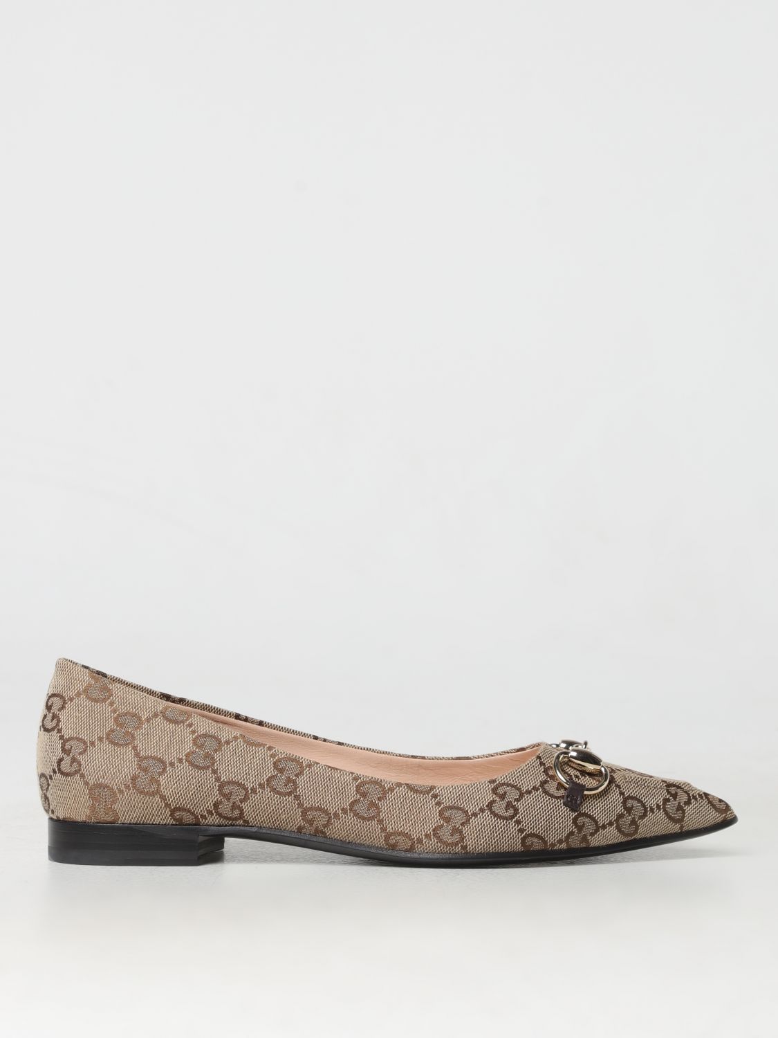 Gucci Ballet Flats Woman Beige Woman