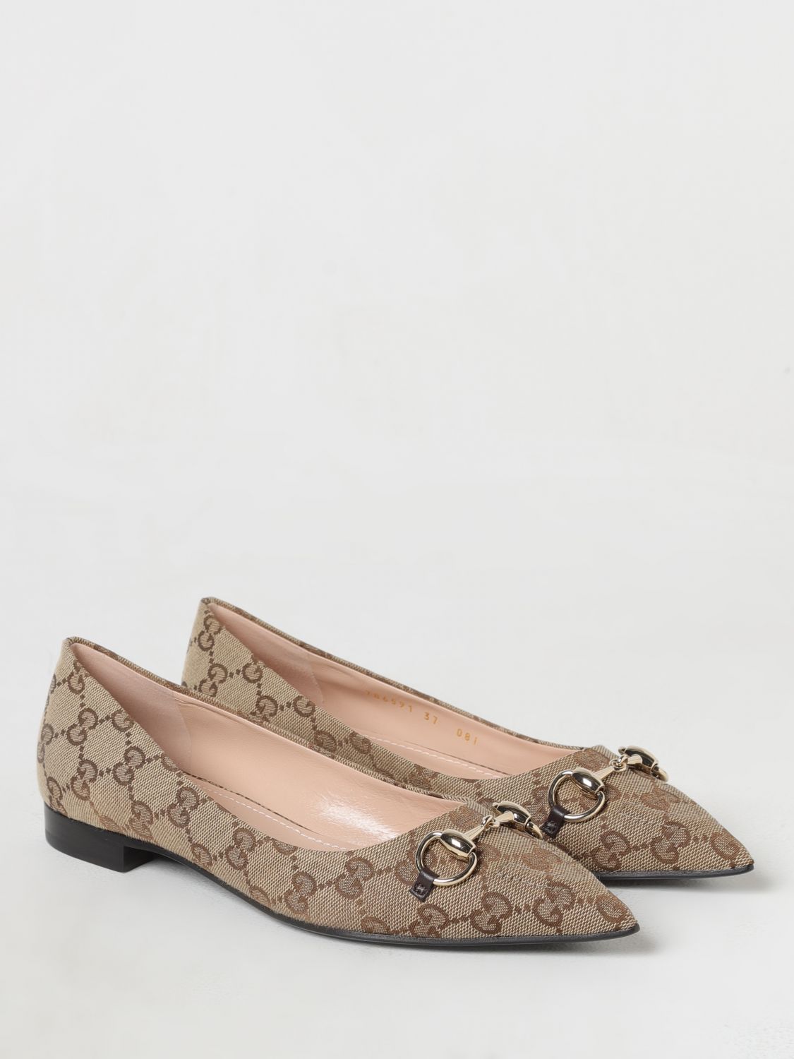 Gucci Ballet Flats Woman Beige Woman