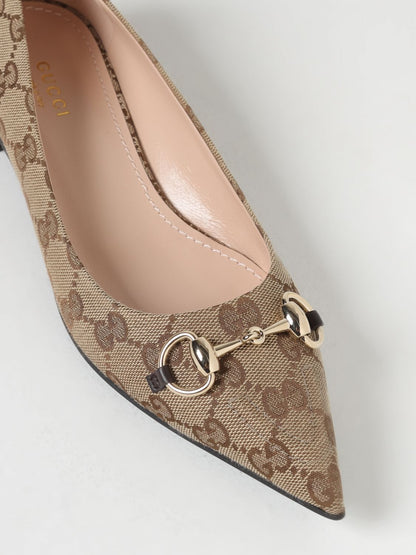 Gucci Ballet Flats Woman Beige Woman