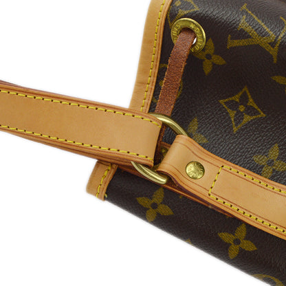 Louis Vuitton 2002 Monogram Noe Bucket Shoulder Bag M42224