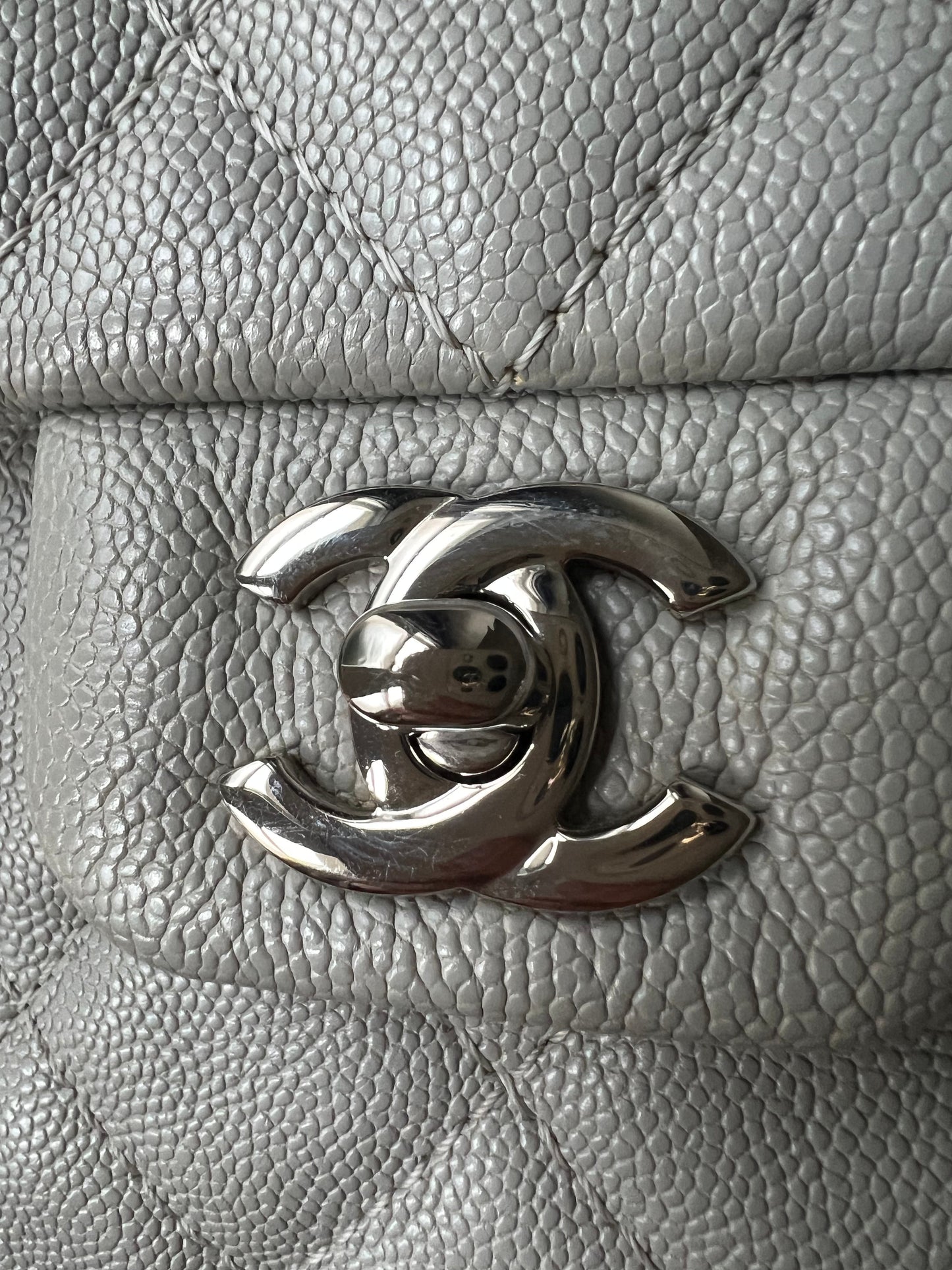 Chanel Grey Urban Mini Companion Flap