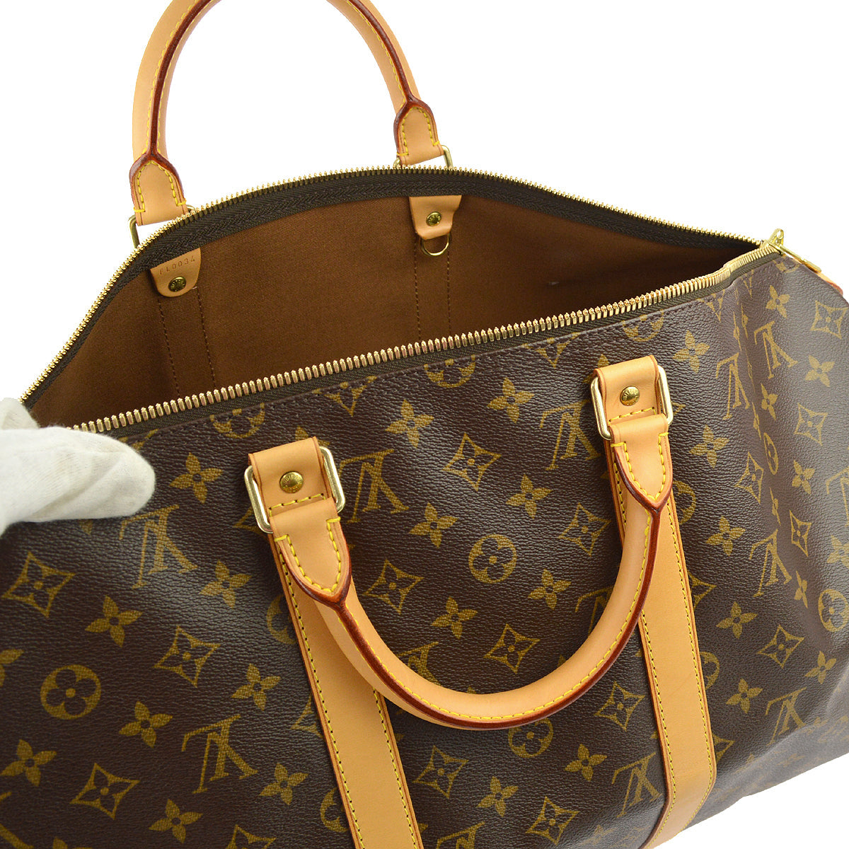 Louis Vuitton 2004 Monogram Keepall 50 Duffle Travel Handbag M41426