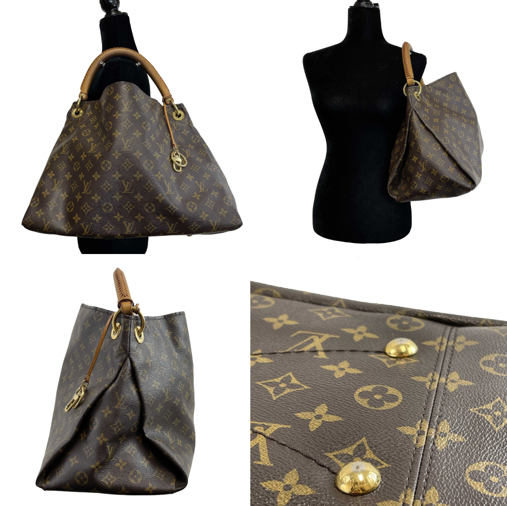 LOUIS VUITTON - LV Artsy MM - Brown Monogram Shoulder Bag