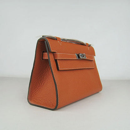 Hermes Kelly 22cm handbag H008 orange