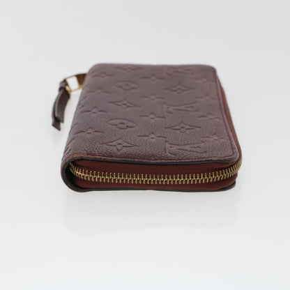 LOUIS VUITTON Empreinte Portefeuille Secret Ron Wallet Wine Red M60359 LV 43354