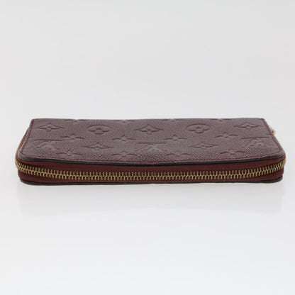 LOUIS VUITTON Empreinte Portefeuille Secret Ron Wallet Wine Red M60359 LV 43354