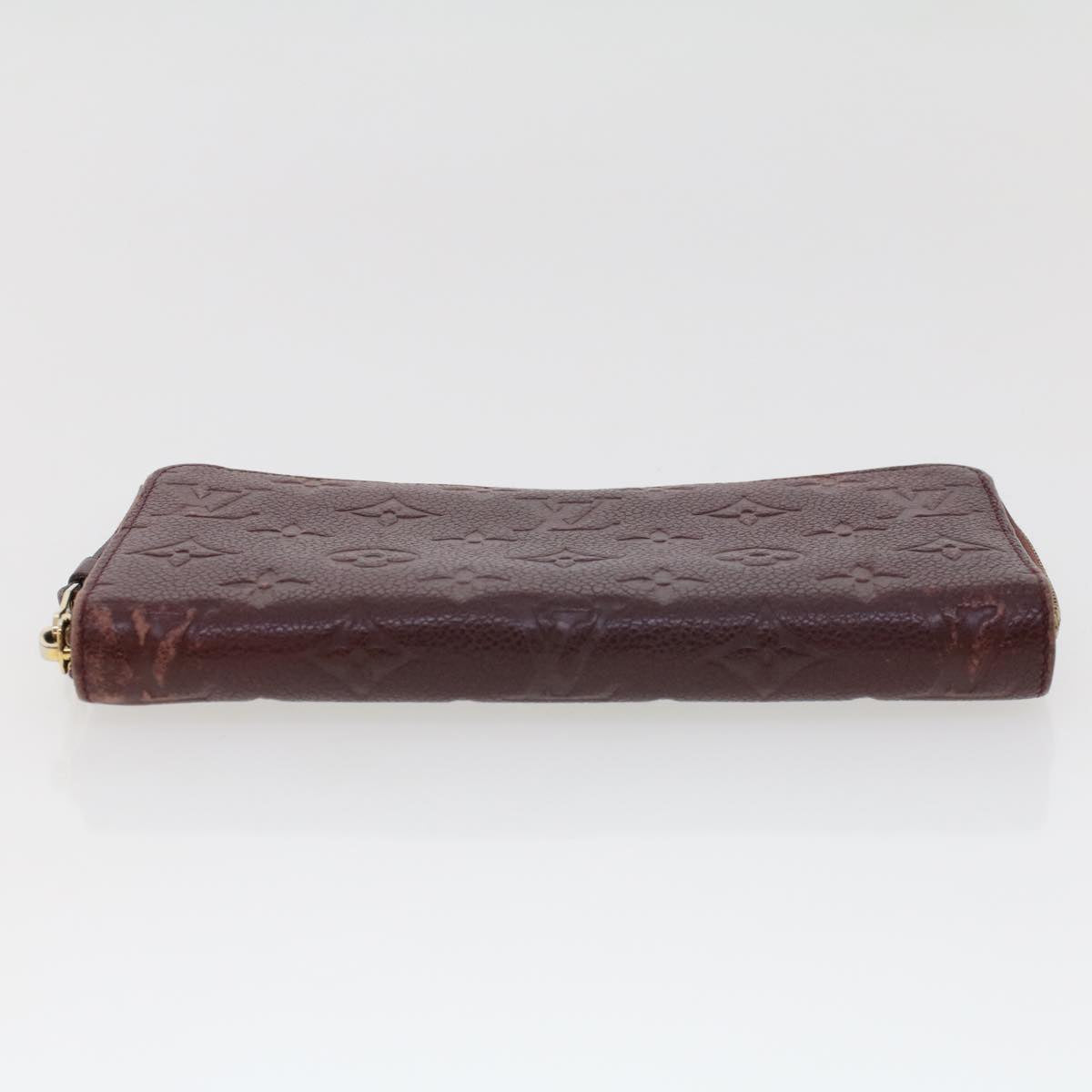 LOUIS VUITTON Empreinte Portefeuille Secret Ron Wallet Wine Red M60359 LV 43354