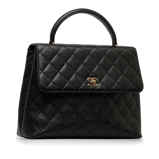 Chanel Caviar Kelly Top Handle HandBag