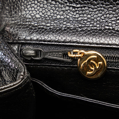 Chanel Caviar Kelly Top Handle HandBag