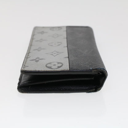 LOUIS VUITTON Eclipse Split Portefeuille Braza Long Wallet M63027 LV Auth 44110