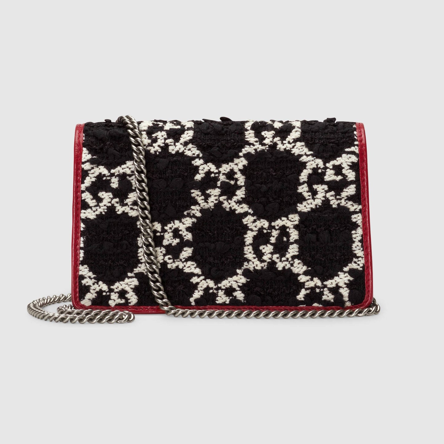 Gucci Dinoysus Super Mini Bag Black Tweed