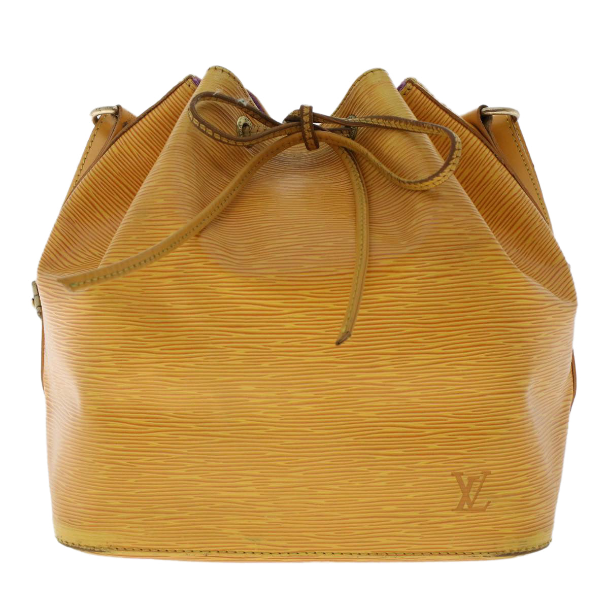 LOUIS VUITTON Epi Petit Noe Shoulder Bag Tassili Yellow M44109 LV  48975