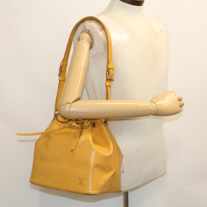 LOUIS VUITTON Epi Petit Noe Shoulder Bag Tassili Yellow M44109 LV  48975