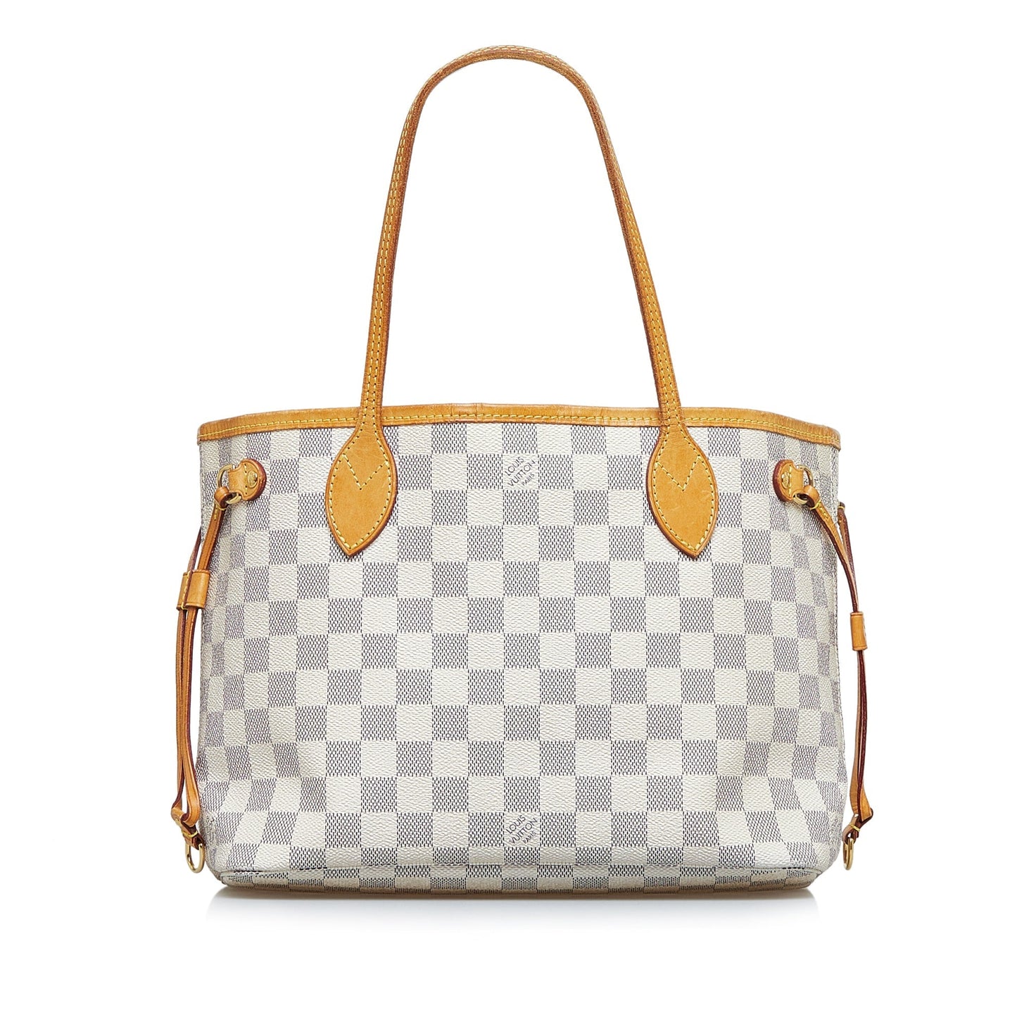 Louis Vuitton  Damier Azur Neverfull PM White