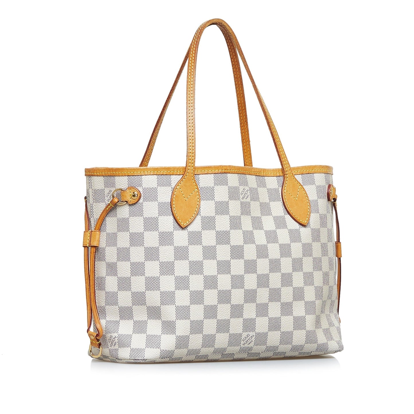 Louis Vuitton  Damier Azur Neverfull PM White