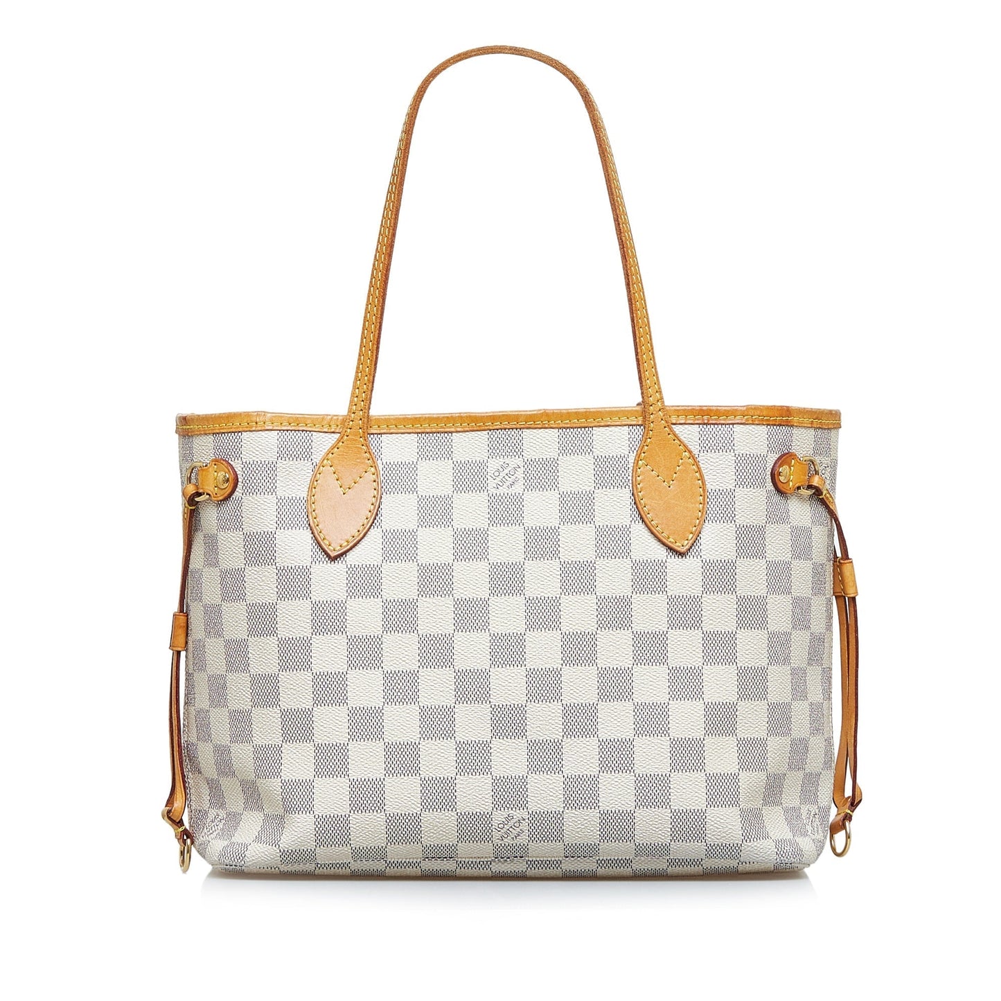 Louis Vuitton  Damier Azur Neverfull PM White