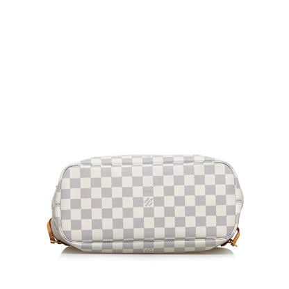 Louis Vuitton  Damier Azur Neverfull PM White