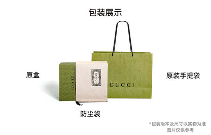 (WMNS) GUCCI Padlock Metallic Logo Canvas Box Mini Ebony / Black Handbag 652683-96GAG-9785