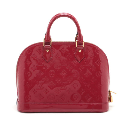 Louis Vuitton Alma PM Vernis Red Monogram M91770