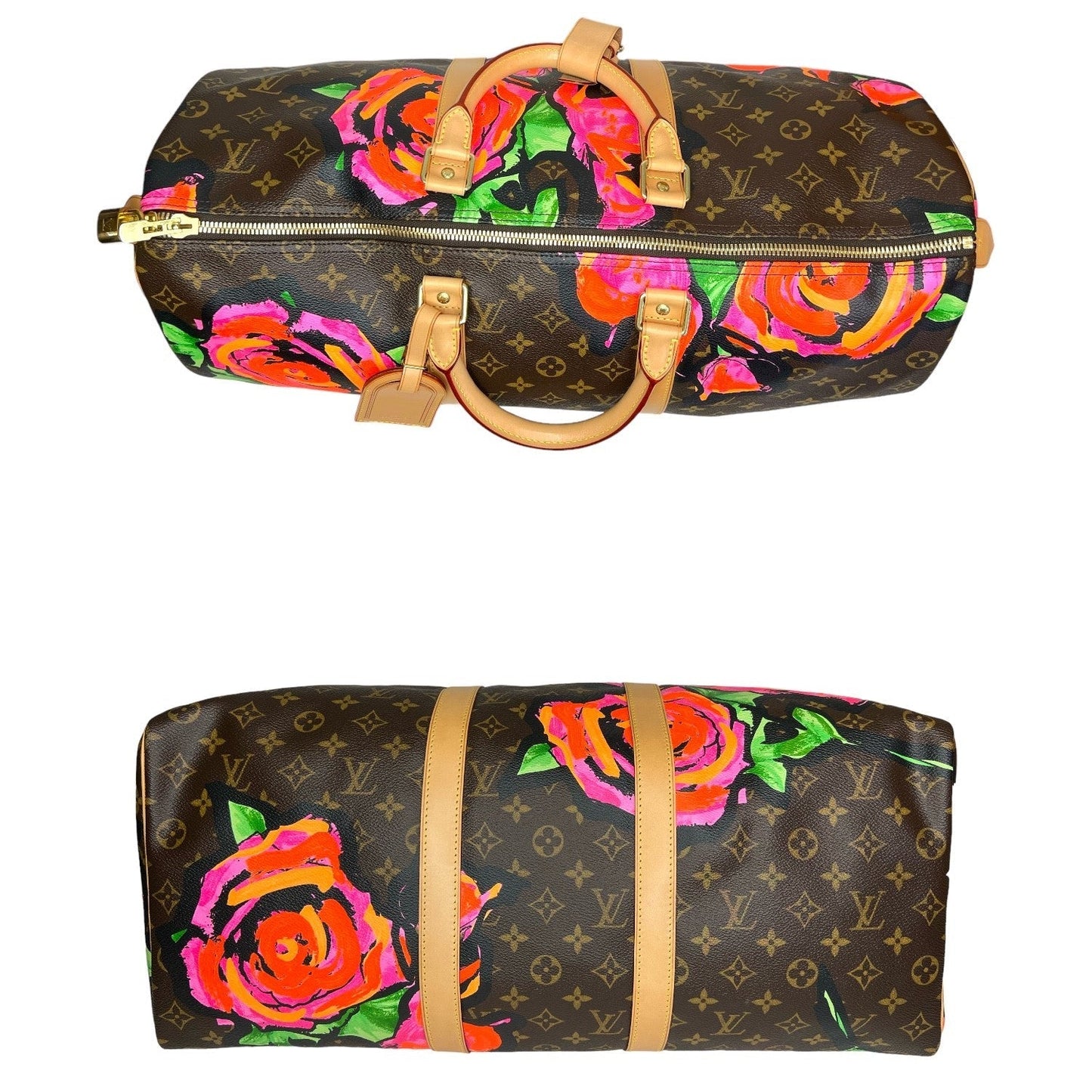 Louis Vuitton Stephen Sprouse Rose Monogram Keepall 50