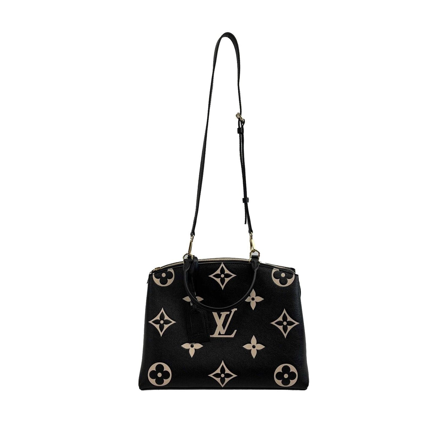 LOUIS VUITTON - NEW Grand Palais Large Bicolor Monogram Top Handle w/ Strap