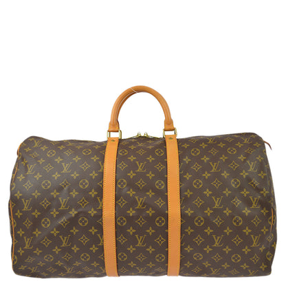 Louis Vuitton 1994 Monogram Keepall 55 Travel Duffle Handbag M41424