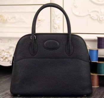 Hermes Bolide 31cm Togo Leather Black Bag